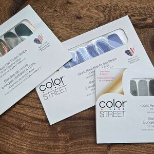 Color Street Bundle – Dark Nebula, She’s a Trooper, Midnight Wonder | Set of 3